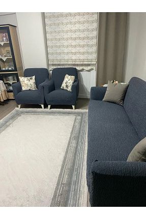 کاور مبل سرمه ای جاکار AKBU - کد 878597062