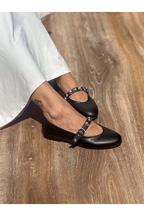 بابت مشکی زنانه چرم مصنوعی SİBA SHOES - کد 928436499