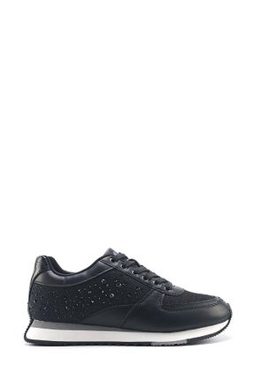 کفش اسنیکر مشکی زنانه بند دار Nine West - کد 917777853