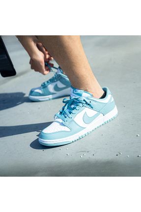 کفش اسنیکر سرمه ای زنانه بند دار Nike - کد 928419738