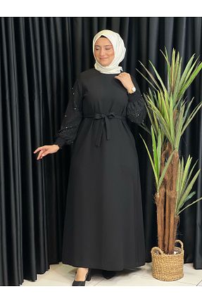 لباس حجاب مشکی زنانه سایز بزرگ Butik büyük beden - کد 928645644