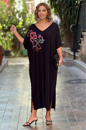 لباس مشکی زنانه بافت Nevin Kaya Moda - کد 928440320
