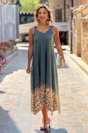 لباس آبی زنانه بافتنی Nevin Kaya Moda - کد 928450390