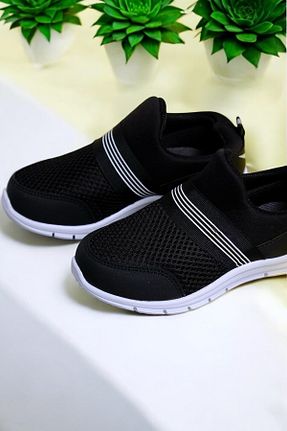 کفش پیاده روی مشکی بچه گانه پارچه ای LANDSHOES - کد 928654289