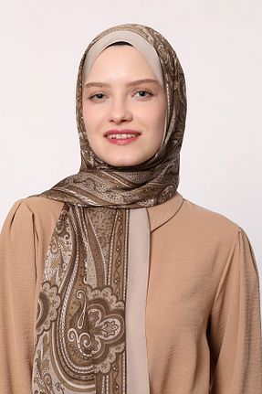 شال بژ زنانه LuvenSara - کد 928481450