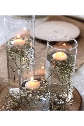 شمعدان و شمع گیر نارنجی شیشه Paşabahçe - کد 68248894