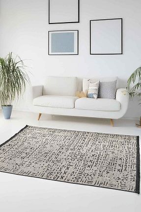 فرش بژ زیره ضد لغزش Decomia Home - کد 928497705