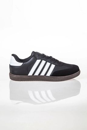 کفش اسنیکر مشکی زنانه بند دار Spor Model - کد 928515892