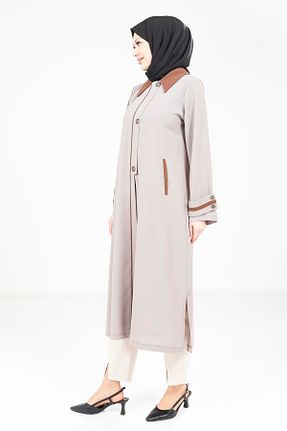 کت بژ زنانه Relaxed Beyza - کد 928767254