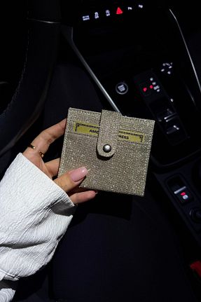 کیف پول متالیک زنانه سایز متوسط klovi - کد 928517766