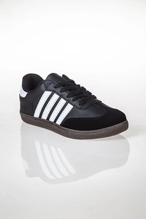 کفش اسنیکر مشکی زنانه بند دار Spor Model - کد 928515892