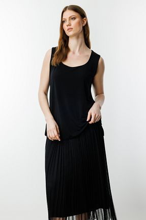 بلوز مشکی زنانه ساده On Fashion - کد 928521389