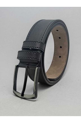کمربند قهوه ای مردانه چرم مصنوعی genuine leather company eds - کد 678061134