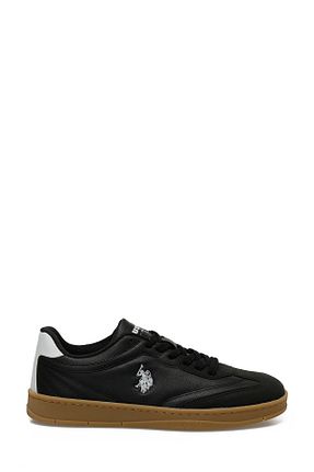 کفش اسنیکر مشکی زنانه بند دار U.S. Polo Assn. - کد 894017897