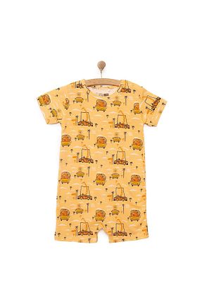 سرهمی نارنجی بچه گانه آستین کوتاه ebebek Hello Baby - کد 928535062