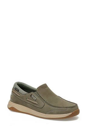 کفش کژوال خاکی مردانه چرم خالص Dockers - کد 924504295
