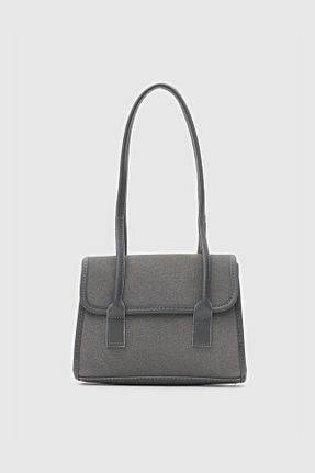 کیف دوشی طوسی زنانه جیر Shule Bags - کد 884871406
