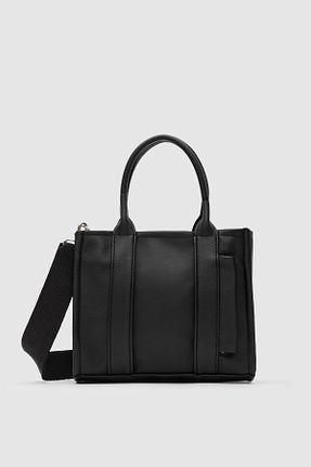 کیف پستچی مشکی زنانه چرم مصنوعی Shule Bags - کد 785152881