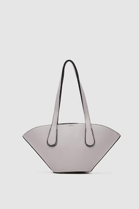 کیف دوشی طوسی زنانه چرم مصنوعی Shule Bags - کد 844507720