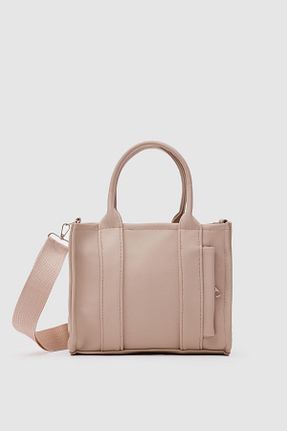 کیف پستچی بژ زنانه چرم مصنوعی Shule Bags - کد 790286839