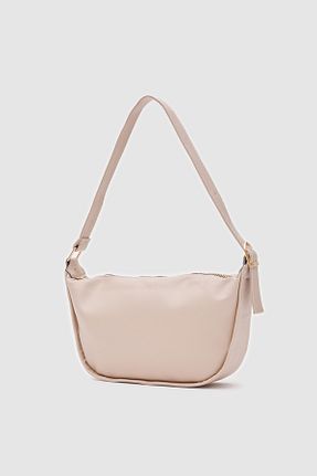 کیف دوشی بژ زنانه چرم مصنوعی Shule Bags - کد 838643275