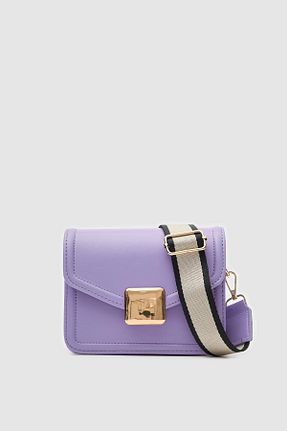 کیف پستچی بنفش زنانه چرم مصنوعی Shule Bags - کد 832660472