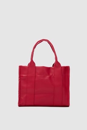 کیف پستچی قرمز زنانه چرم مصنوعی Shule Bags - کد 824229092