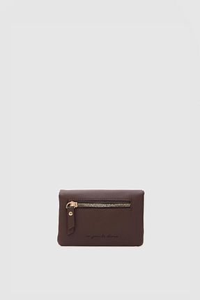 کیف پول قهوه ای زنانه سایز متوسط Shule Bags - کد 817457333