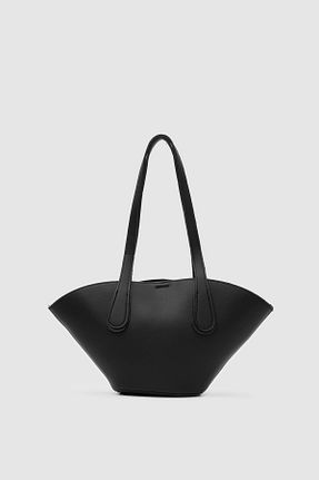 کیف دوشی مشکی زنانه چرم مصنوعی Shule Bags - کد 844507748