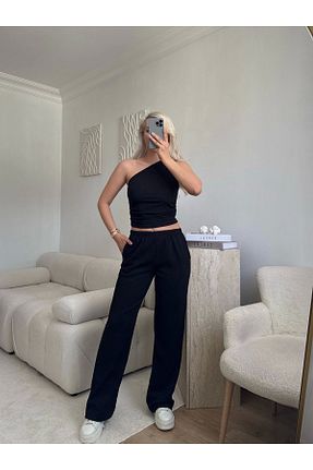 ست بالاتنه و پائین تنه رنگی زنانه بافتنی Zora Butik - کد 928562213