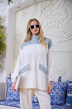 ست بالاتنه و پائین تنه حجاب رنگی زنانه Fitted Moodbasic - کد 928581578