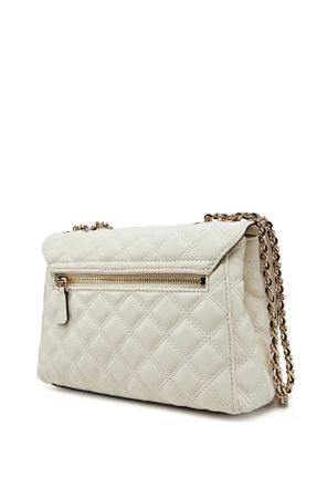 کیف دوشی سفید زنانه پلی اورتان Guess - کد 922744870
