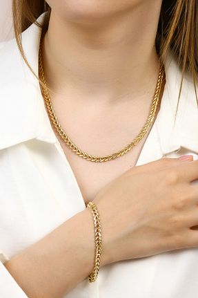 ست طلا زرد زنانه زیرکن Altınkesesi - کد 928580344