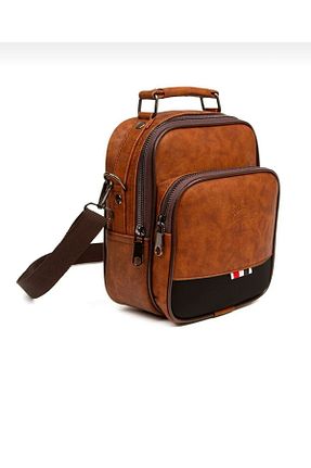 کیف دستی قهوه ای مردانه سایز متوسط Newish Polo - کد 918003509