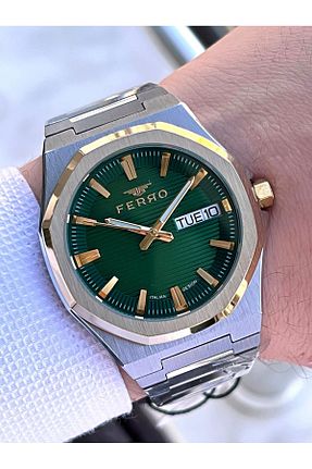 ساعت مچی طوسی مردانه 41-45 میلی متر FERRO - کد 928588685