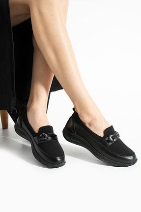 بابت مشکی زنانه چرم مصنوعی HKM shoes - کد 923286345