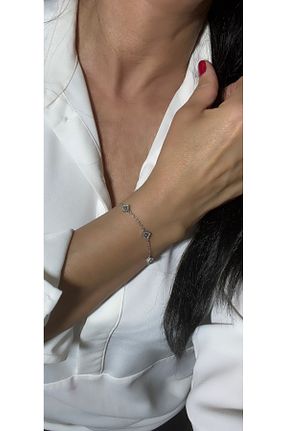 دستبند استیل (فولاد) طوسی استیل ضد زنگ GULSEN COLLECTION - کد 928616985