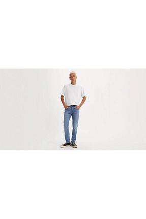 شلوار جین آبی مردانه پاچه تنگ Levi