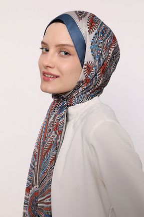 شال آبی زنانه LuvenSara - کد 928631511