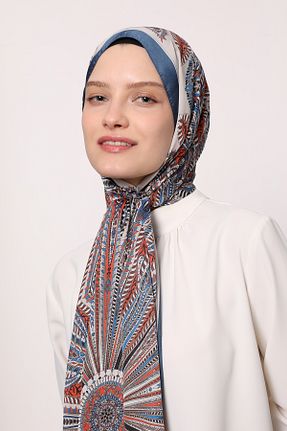شال آبی زنانه LuvenSara - کد 928631511