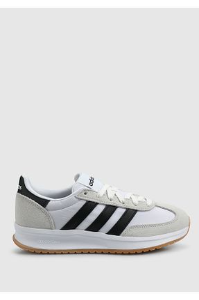 کفش اسنیکر طوسی زنانه بند دار adidas - کد 838684748