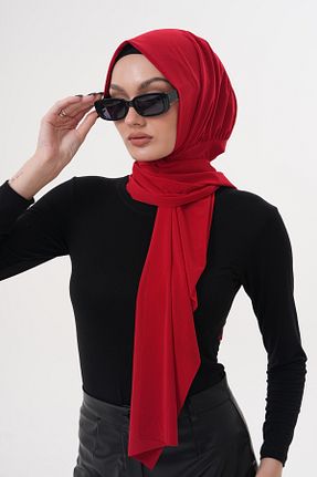 روسری قرمز پنبه پلی استر Ritagarcia - کد 928636426