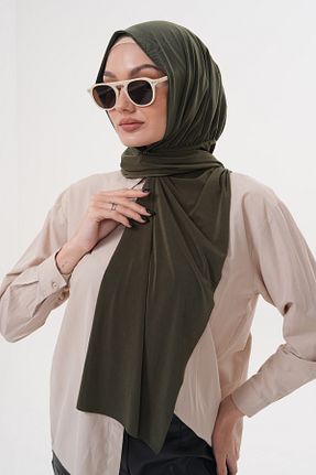 روسری خاکی پنبه پلی استر Ritagarcia - کد 928636447