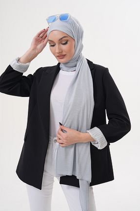 شال طوسی زنانه ویسکون Ritagarcia - کد 904915400