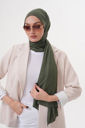 شال خاکی زنانه ویسکون Ritagarcia - کد 904917355