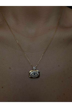 گردنبند استیل ( فولاد ) زرد زنانه استیل (فولاد) mysteriajewelry - کد 928639862