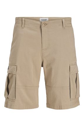 شلوارک و برمودا طوسی مردانه Jack & Jones - کد 923875420