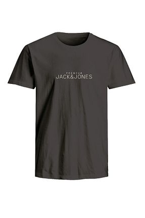 تیشرت مشکی مردانه رگولار Jack & Jones - کد 928649076