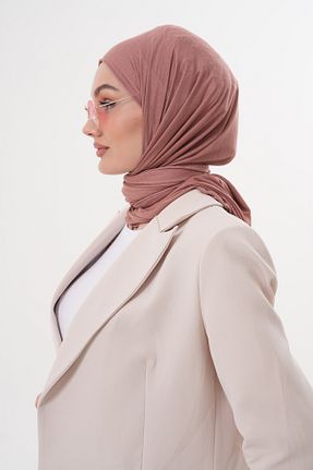 روسری قهوه ای 70 * 180 Ritagarcia - کد 928647103