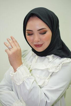 روسری مشکی پنبه ای HABİCH BUOTİQUE - کد 928650907